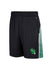 Youth Max State Milwaukee Bucks Shorts In Black & Green - Front View