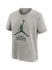 Youth Jordan Essential Grey Milwaukee Bucks T-Shirt - Front View
