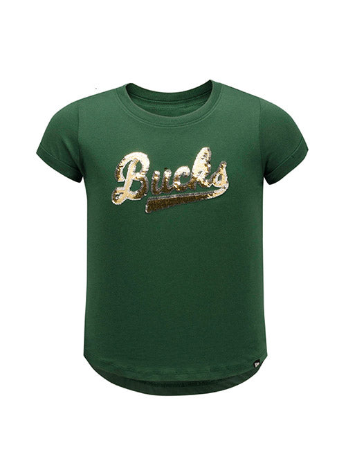 Women's Starter Kick Start Milwaukee Bucks T-Shirt / Large