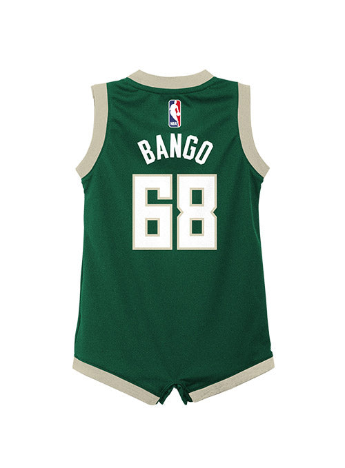 Infant Nike Icon Bango Milwaukee Bucks Onesie / 12 Months