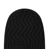 Women's New Era Refined D3 Black Milwaukee Bucks Knit Hat - Front View