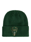 New Era Core Classic Icon Green Milwaukee Bucks Knit Hat