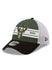 New Era 39Thirty Team Banded D3 Green Milwaukee Bucks Flex Fit Hat - Angled Left Side View