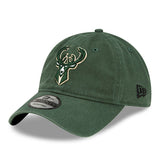 New Era Classic 2.0 Green Milwaukee Bucks Adjustable Hat - Angled Left Side View
