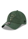 New Era Classic 2.0 Green Milwaukee Bucks Adjustable Hat