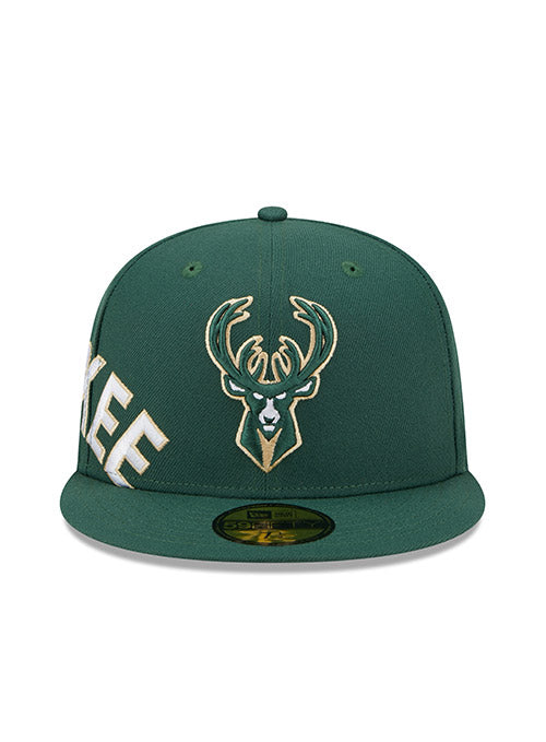 New Era 59Fifty Arch Green Milwaukee Bucks Fitted Hat