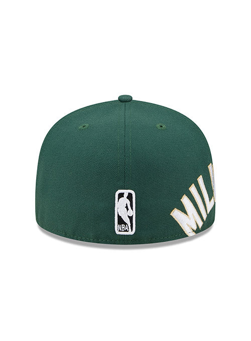 New Era 59FIFTY Arch Green Milwaukee Bucks Fitted Hat / 7 1/4