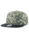 '47 Brand Hudson Camouflage Milwaukee Bucks Snapback Hat