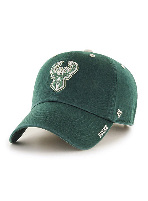 47 Brand CU Ice Green Milwaukee Bucks Adjustable Hat