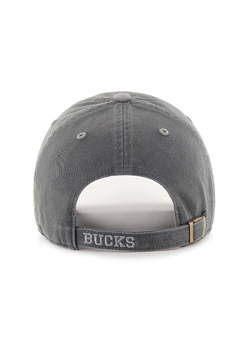 '47 Brand CU Tonal Ice Milwaukee Bucks Adjustable Hat In Grey - Back View