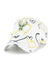 Youth 47 Brand Clean Up Adore White Milwaukee Bucks Adjustable Hat - Angled Left Side View