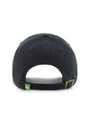 '47 Brand Clean Up Tonal Black Milwaukee Bucks Adjustable Hat - Back View
