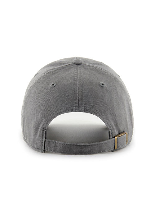 '47 Brand MVP Legend Global Milwaukee Bucks Adjustable Hat In Grey - Back View