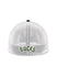 '47 brand Trophy Global Milwaukee Bucks Flex Fit Hat In Black & White - Back View