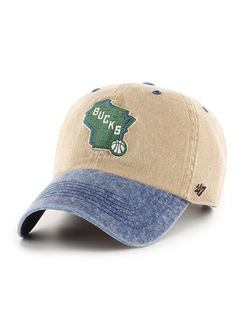 47 Milwaukee Bucks Clean Up Adjustable Hat