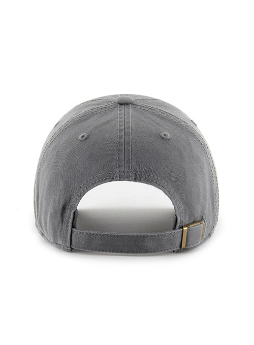'47 Brand Clean Up Chasm Global Milwaukee Bucks Adjustable Hat In Grey - Back View