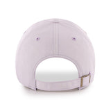 Women's '47 Brand Clean Up Haze Purple Milwaukee Bucks Adjustable Hat - Back View