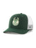 Youth '47 Brand Clean Up Global Milwaukee Bucks Trucker Hat In Green & White - Angled Left Side View