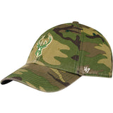 '47 Camo Icon Clean Up Milwaukee Bucks Adjustable Cap