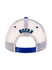 Bucks Pro Shop State Wordmark Royal Milwaukee Bucks Adjustable Hat In Blue & White - Back View