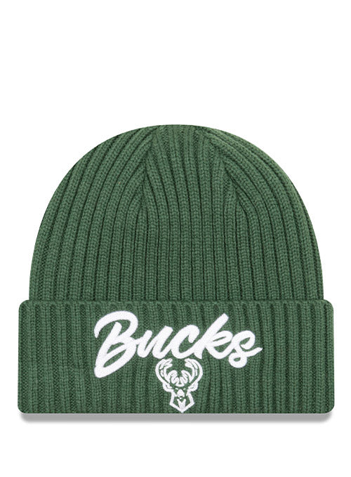Youth New Era 2020 Draft Milwaukee Bucks Knit Hat