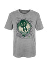 Juvenile Breakthrough Gray Milwaukee Bucks T-Shirt