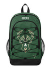 FOCO Bungee Big Icon Milwaukee Bucks Backpack