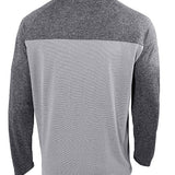 Columbia Rockin It Gray Milwaukee Bucks 1/4 Zip Pullover - Back View