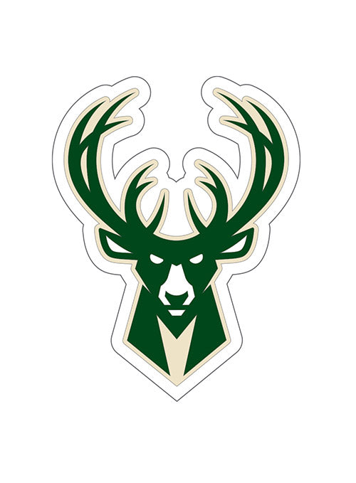 Pro Specialties Group Icon PVC Milwaukee Bucks Magnet In Green - Front View