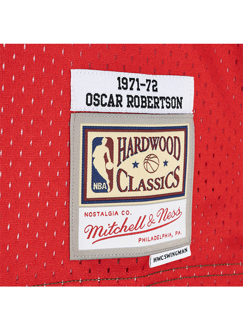 Men's Mitchell & Ness Oscar Robertson Green Milwaukee Bucks 1970-71  Hardwood Classics Swingman Jersey