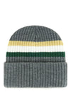 47 Brand Highline Cuff Milwaukee Bucks Knit Hat In Grey - Back View