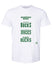 Bucks In Six Year Over Year White Milwaukee Bucks T-Shirt In White & Green - Front View