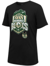 Stadium Essentials Skyline Crest Milwaukee Bucks T-Shirt