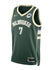 Nike 2022 Icon Edition Joe Ingles Milwaukee Bucks Swingman Jersey In Green - Front View