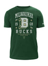 New Era Since 1968 Icon Green Milwaukee Bucks T-Shirt