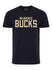 Sportiqe Alvarado Milwaukee Bucks T-Shirt In Black - Front View