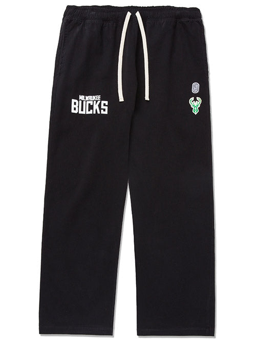 Standard Issue Slacker Wordmark Milwaukee Bucks Pants Bucks Pro Shop