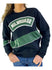 Refried Apparel Recycled Jersey Black Milwaukee Bucks Crewneck Sweatshirt - Front View On Model