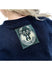 Refried Apparel Recycled Jersey Black Milwaukee Bucks Crewneck Sweatshirt - Back Zoom View On Model