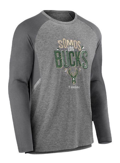 Jordan Youth Milwaukee Bucks Long Sleeve T-Shirt