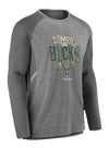 Fanatics Noche Ene-B-A Somos Los Bucks Milwaukee Bucks Long Sleeve T-Shirt