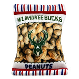 Pets First Peanuts Milwaukee Bucks Toy In Multi-Color - Front View