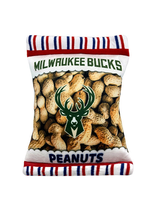 Pets First Peanuts Milwaukee Bucks Toy In Multi-Color - Front View