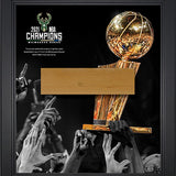 Artsman Milwaukee Bucks Court Framed 3 Point 15"x17"