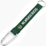 Aminco Milwaukee Bucks Lanyard Carabiner In Green