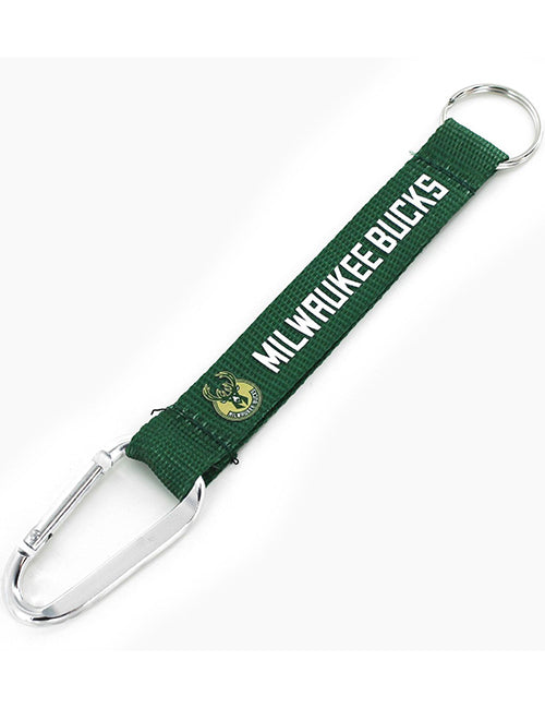 Aminco Milwaukee Bucks Lanyard Carabiner In Green
