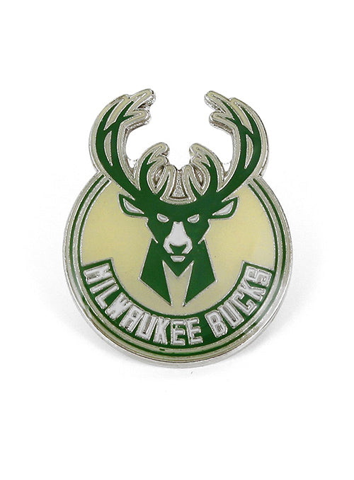 Global Logo Milwaukee Bucks Pin