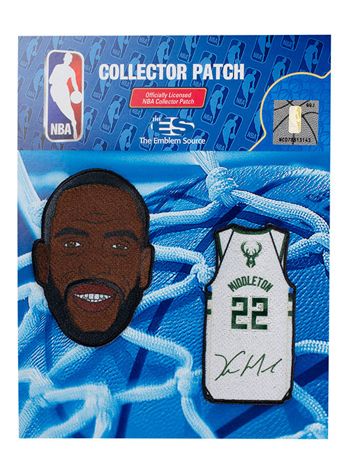 Khris Middleton 2021 Blue Jersey - Officially Licensed NBA Removable W –  Fathead