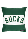 Looptworks Upcycled Association Milwaukee Bucks Pillow