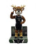FOCO Highlight Series Bango Statement Milwaukee Bucks Bobblehead In Black & Brown - Front View